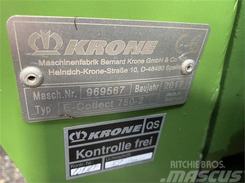 Krone Easy Collect 750-2 Alte echipamente pentru nutret