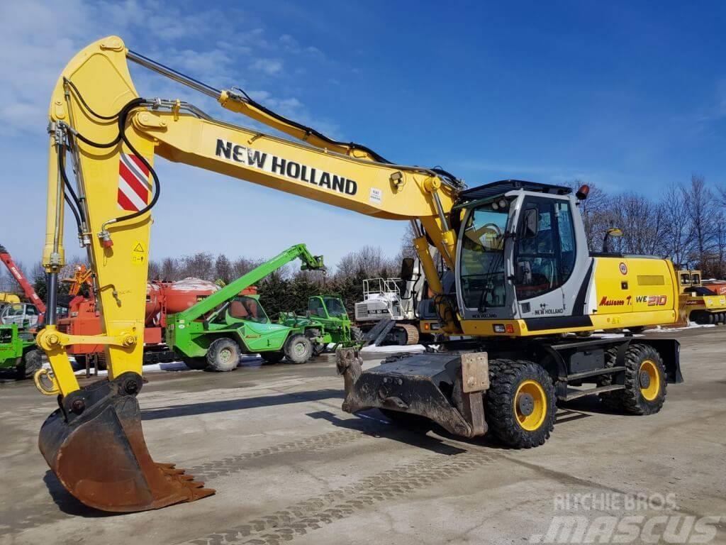 New Holland WE210 Excavatoare cu roti