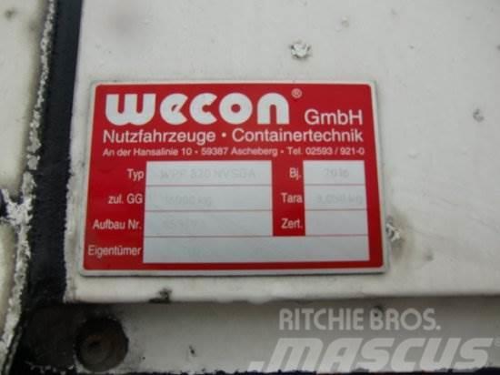 WECON WECHSELBRüCKE JUMBO PLANE, HUBDACH, GESAMTLäNGE: Remorci cadru de containere