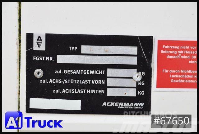Ackermann 1 Achs Koffer+ Schiebeplane 3100mm innen Remorci utilitare