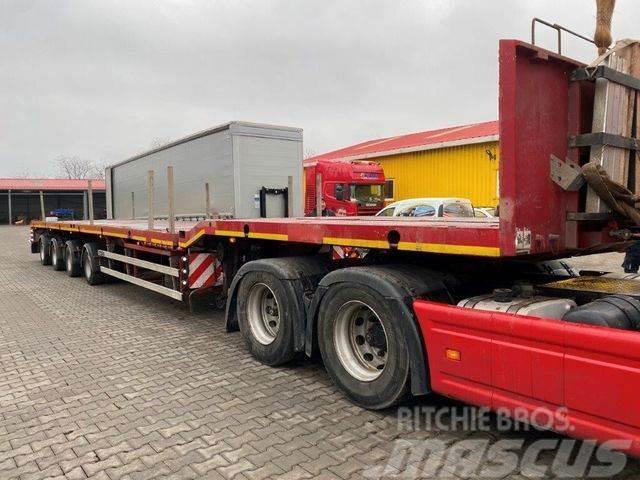 Broshuis tele trailer 46.000 mm Semi-remorci transport vehicule