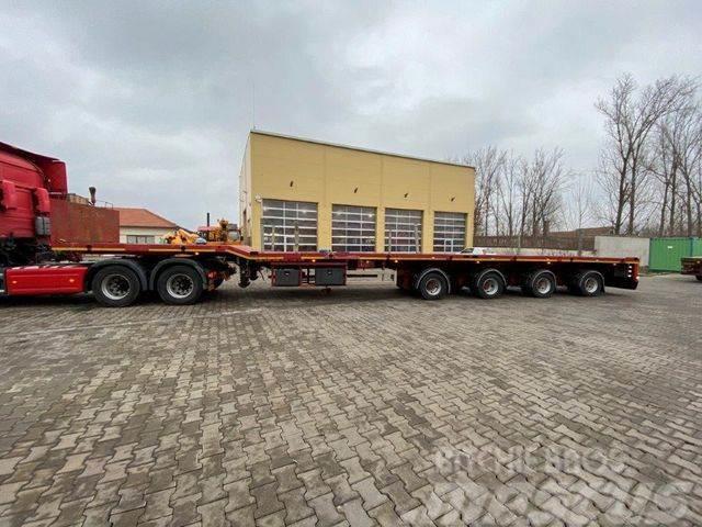 Broshuis tele trailer 46.000 mm Semi-remorci transport vehicule