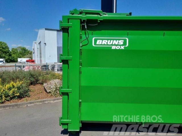 Bruns Abrollcontainer Kran 34cbm beidseitig Camion cu carlig de ridicare
