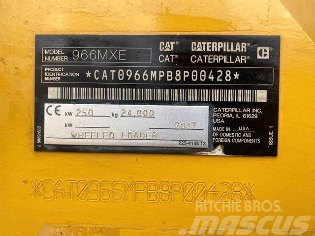 CAT 966 MXE **BJ2017 *10000/ZSA/Klima/German Machine Incarcator pe pneuri