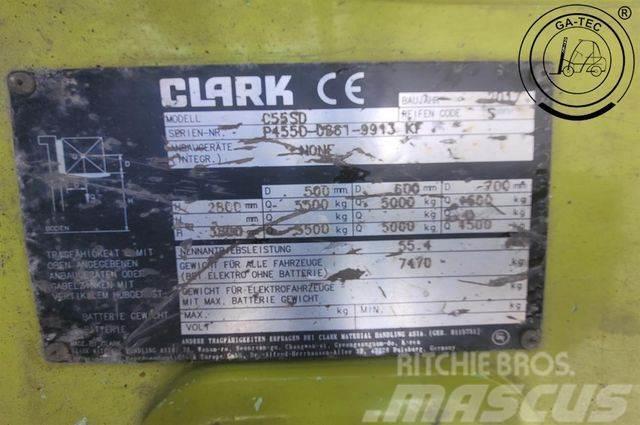 Clark C55SD Stivuitor diesel