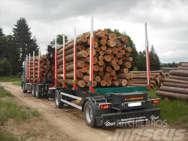 Ebert KHA 18 Kurzholz-Anhänger NEU Remorci pentru lemn