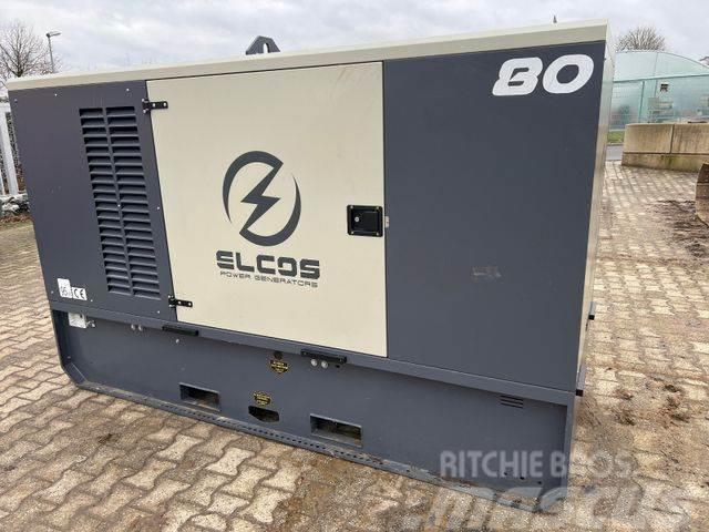  Elcos 80 KVA, Stromerzeuger, Aggregat, Generator Generatoare Diesel