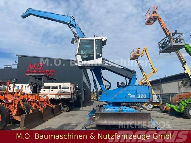 Fuchs MHL 320 / ZSA / AC / Hochfahrbare Kabine / Excavatoare cu roti