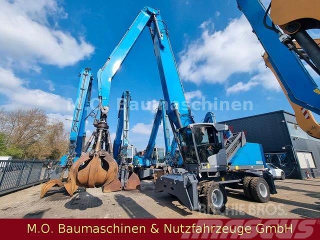 Fuchs MHL 350 T4f / AC /Polypgreifer / ZSA /Ad Blue/ Excavatoare cu roti