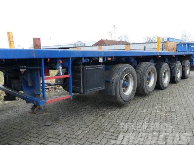 Goldhofer SPZ-DL5-55/80, 5-Achser, Gelenkt, Liftachse Flatbed/Dropside semi-trailers
