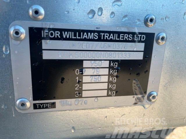Ifor Williams 1Hu Pe75 NEW, cattle transport, vin 333 Remorci transport animale