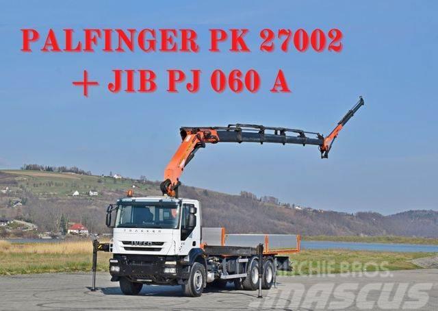 Iveco TRAKKER 410* PK 27002 + JIB PJ060A + FUNK * 6x4 Camioane cu macara