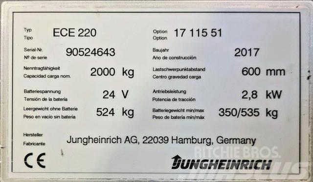 Jungheinrich ECE 220 Altele