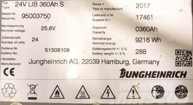 Jungheinrich ERD 220 - 1660MM HUB - 2000KG -INITIAL. -LITHIUM Stivuitoare pentru comisionare(logistica)