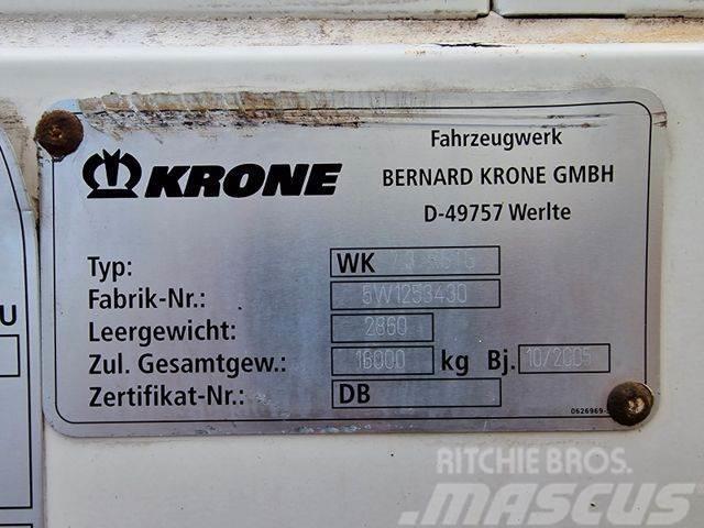 Krone WK 7.3 RSTG / Textil / Koffer / Rolltor Platforme