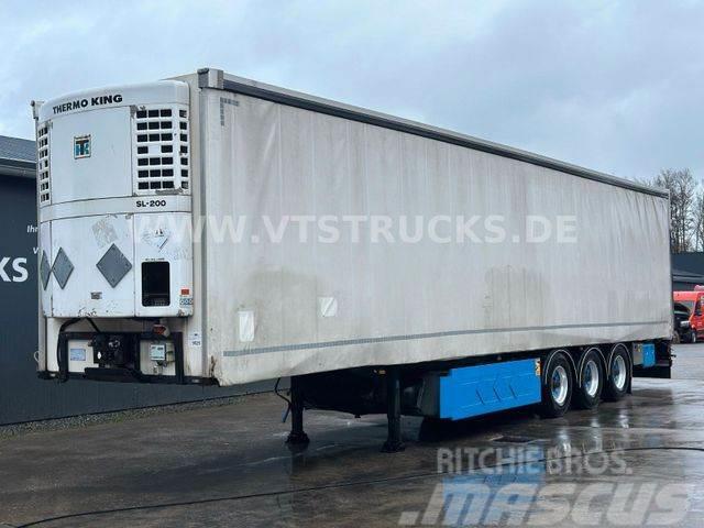 Lecitrailer Carfrime Thermoplane,Liftachse.ThermoKing Semi-remorca speciala