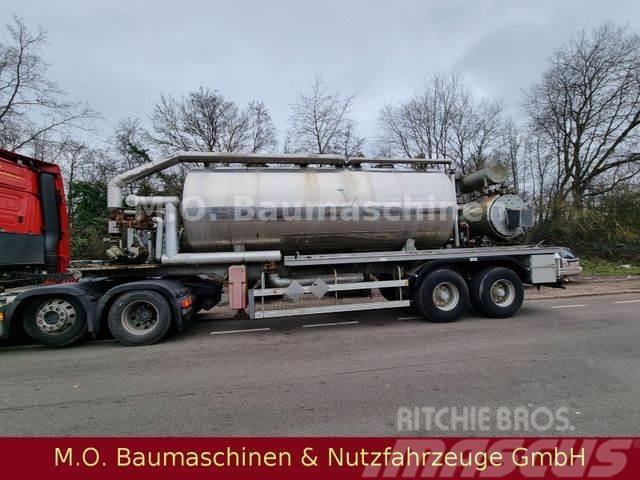 Magyar SMFF / 32T / 15.000 Liter / SMG Bitumenkocher / Cisterna semi-remorci