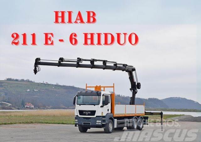 MAN TGS 26.360* HIAB 211 E-6 HIDUO / FUNK * 6x4 Camioane cu macara