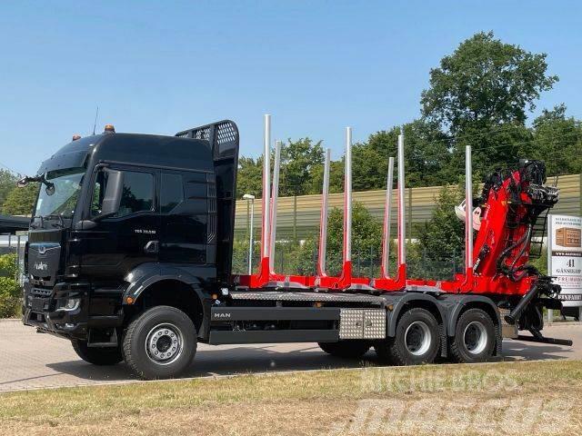 MAN TGS 33.510 6X4 BL Euro6e  EPSILON 150Z Camion pentru lemne