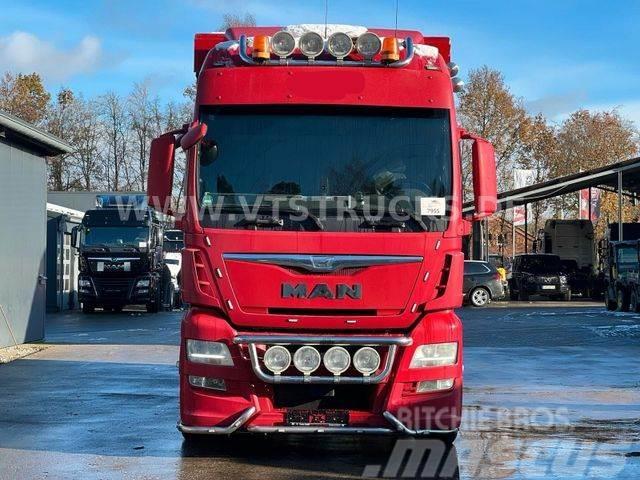 MAN TGX 18.580 Euro 6 3.Stock FINKL Hubdach,Tränke Camioane transport animale