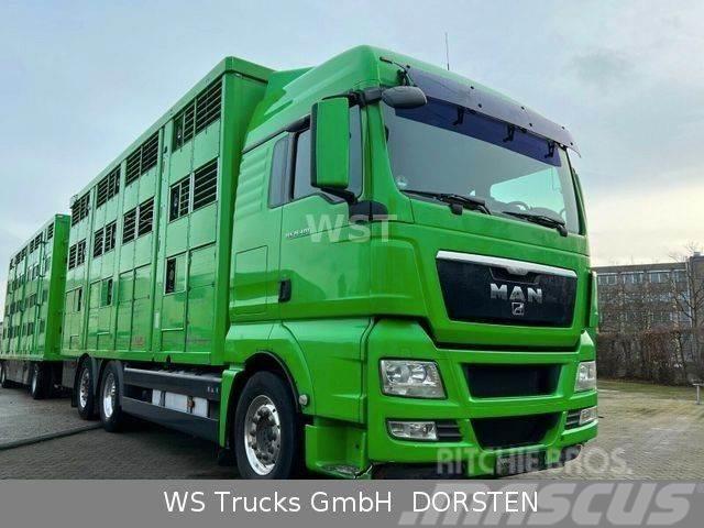 MAN TGX 26.480 XL KABA 3 Stock Vollalu Camioane transport animale
