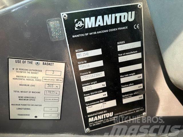 Manitou MRT 2540 P manipulator vin 065 Incarcator pe pneuri