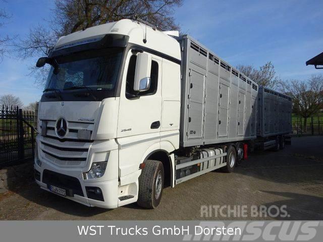 Mercedes-Benz Actros 2545 L BDF Menke Einstock &quot;Neu&quot; M Camioane transport animale