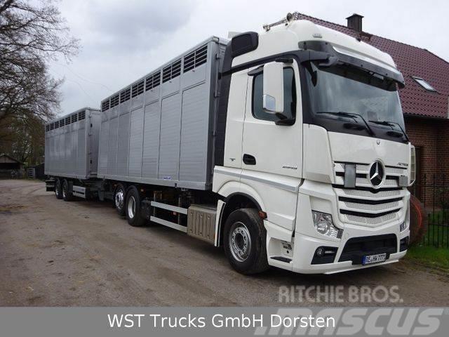 Mercedes-Benz Actros 2545 L BDF Menke Einstock &quot;Neu&quot; M Camioane transport animale
