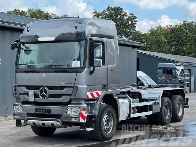 Mercedes-Benz Actros 2644 6x4 Müller Abrollkipper Camion cu carlig de ridicare