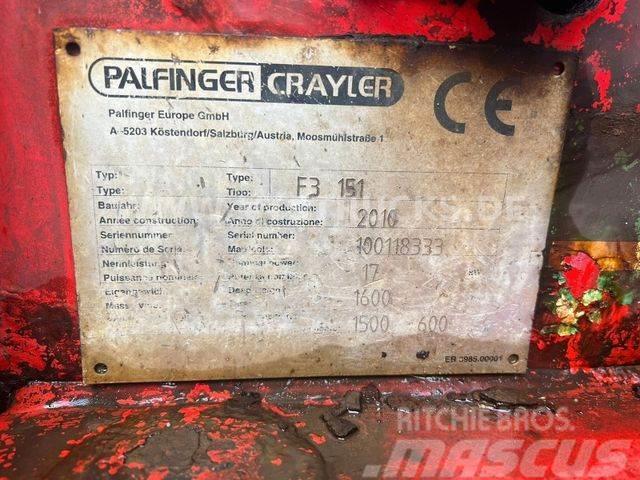 Palfinger F3 151 64 Mitnahmestapler Stivuitor cu catarg retractabil