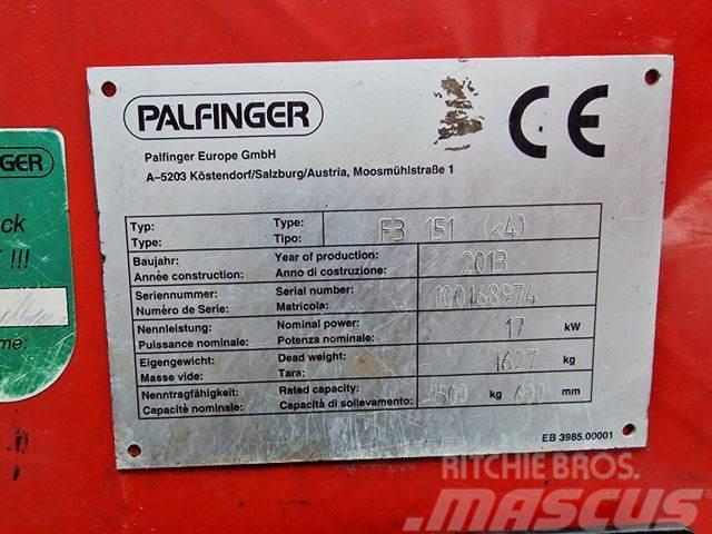 Palfinger F3 151 (k4) / Mitnahmestapler Strivuitoare-altele