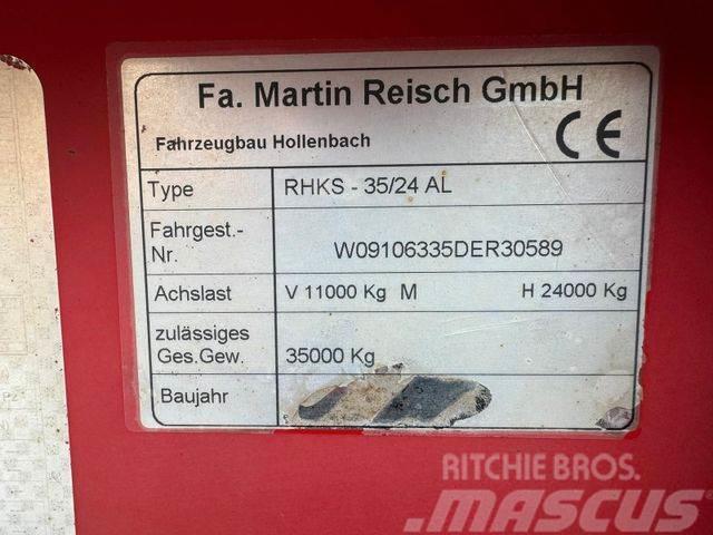 Reisch RHKS-35/24AL *Alu/Stahl Kippaufl./SAF/27m³* Semi-remorca Basculanta
