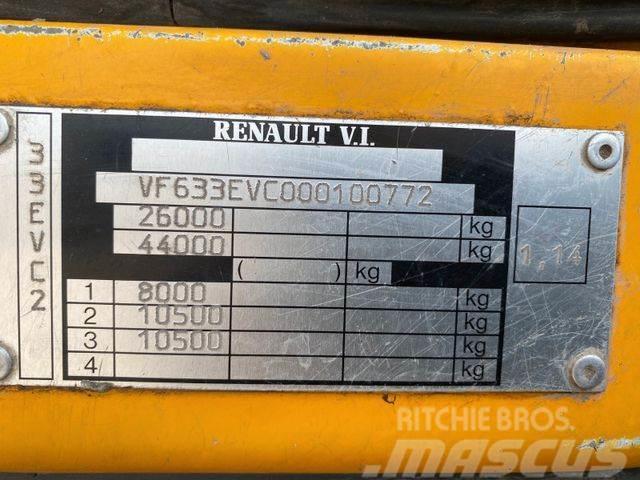 Renault KERAX 420.34 DCi threesided kipper 6x6, 13m3 772 Autobasculanta