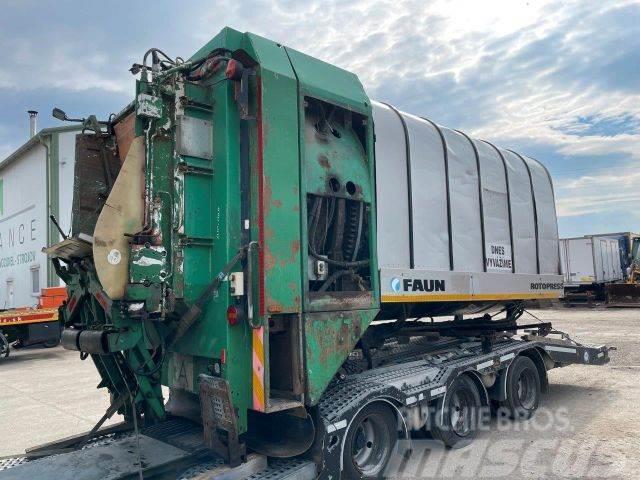  rotary garbage body FAUN ROTOPRESS Camion de deseuri
