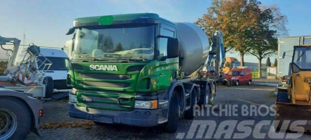 Scania 2x P360 Betonmischer 8x4 Blatt/Blatt E6 Betoniera