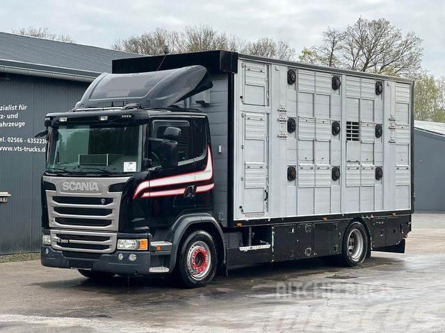Scania G 360 2.Stock FINKL Camioane transport animale