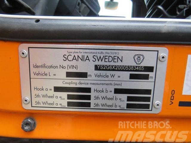 Scania G 410 LB 6x2*4HNA Abrollkipper Lift+Lenkachse 28 Camion cu carlig de ridicare