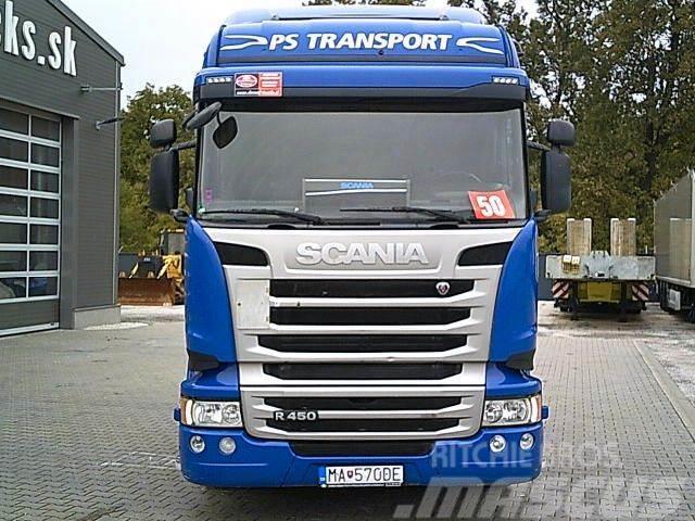 Scania R450 HIGHLINE Schubbodenhydraulik Autotractoare