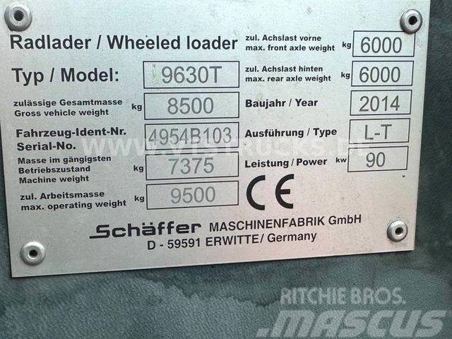 Schäffer 9630T Tele-Radlader Bj.2014 Incarcator pe pneuri