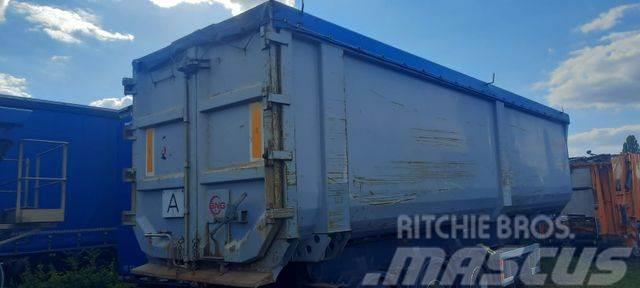 Schmitz Cargobull 3-Achser/Stahlmulde 53m3 Semi-remorca Basculanta
