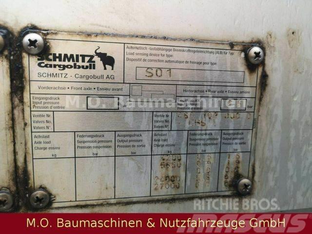 Schmitz Cargobull S 01 / 3 Achser / Luftgefedert / Semi-remorca agabaritica