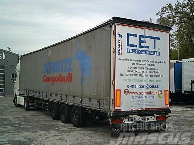 Schmitz Cargobull S02 MEGA Hubdach+LIFT Achse Semi-remorca speciala
