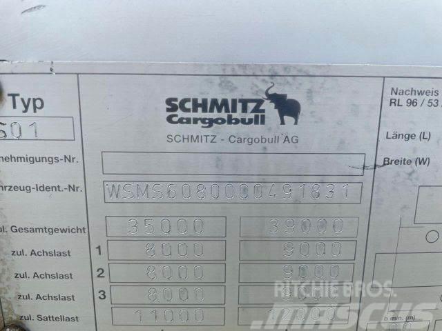 Schmitz Cargobull woodtrailer vin 831 Semi-remorca pentru cherestea