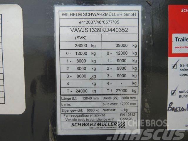 Schwarzmüller S 1*J-Serie*Standart*Lift Achse*XL Code* Semi-remorca speciala