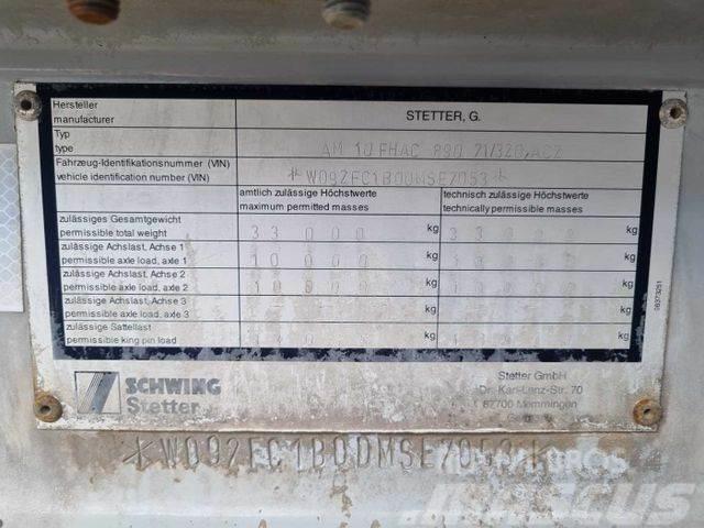  Schwing/Stetter AM 10 Betonmischer 10m³ BPW Lift Alte semi-remorci