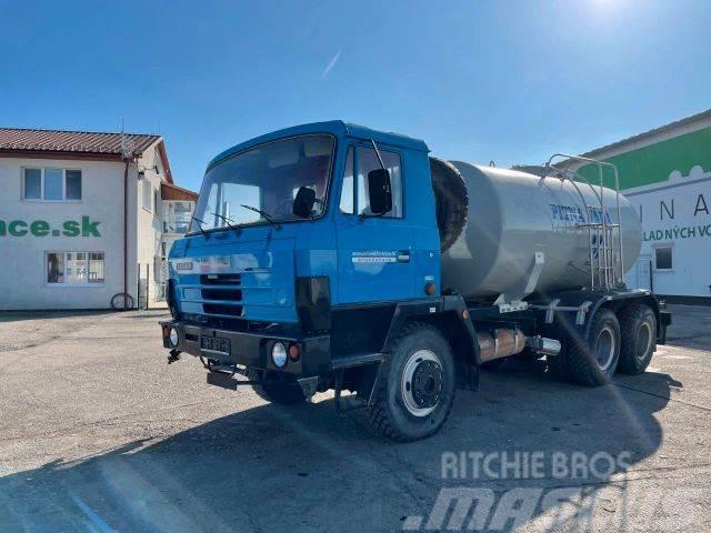 Tatra 815 6x6 stainless tank-drinking water 11m3,858 Camion vidanje