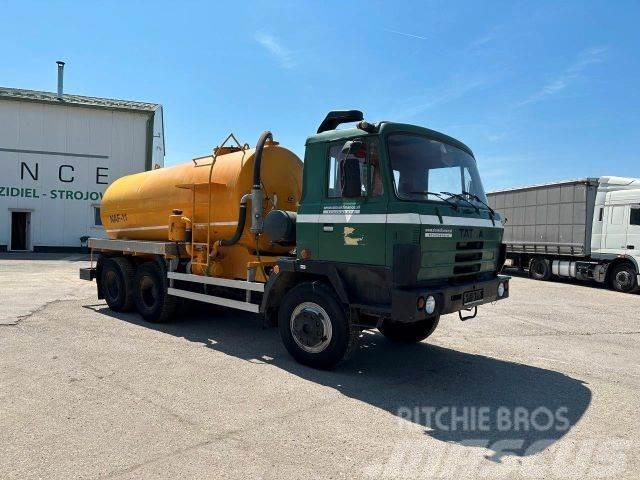 Tatra T815 P 6X6 - CAS sawage truck 10m3 vin 247 Cisterne