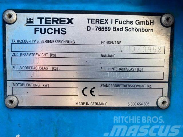 Terex Fuchs MHL 320 Umschlagbagger **BJ. 2008 * 7701H Excavatoare cu roti