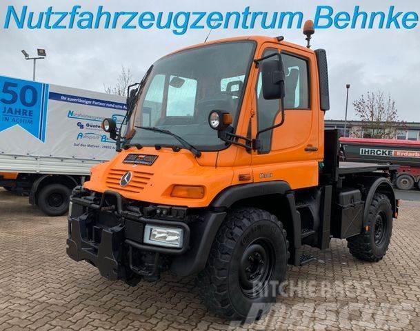 Unimog U 300 Kipper / Kommunal Ausstattung/ Hydraulik Camion cabina sasiu