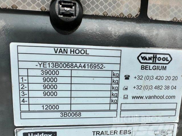 Van Hool BDF, food tank 20m3 vin 952 Cisterna semi-remorci
